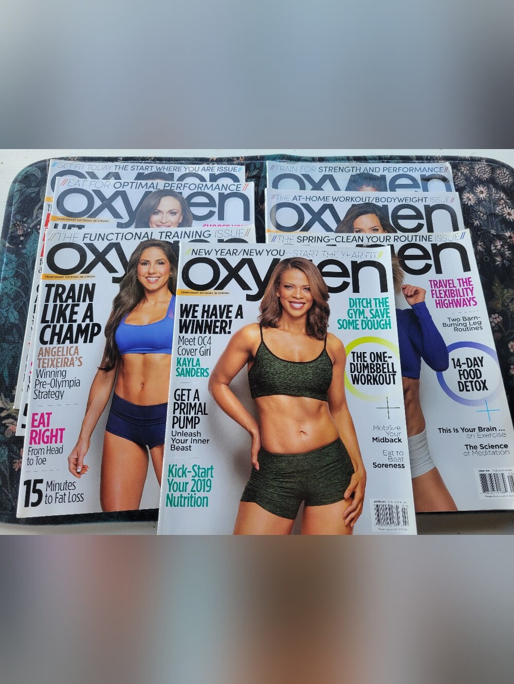 Oxygen Magazine A Lot Of Seven Women's Health Information Entertainment Stories